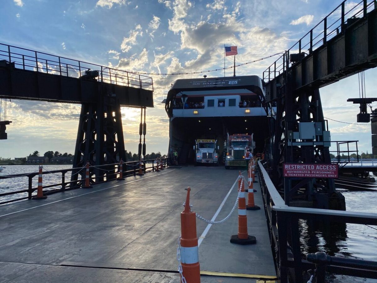 a bridge over a body of water