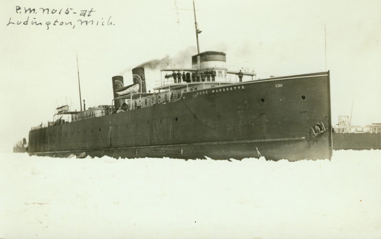 a large ship in a body of water