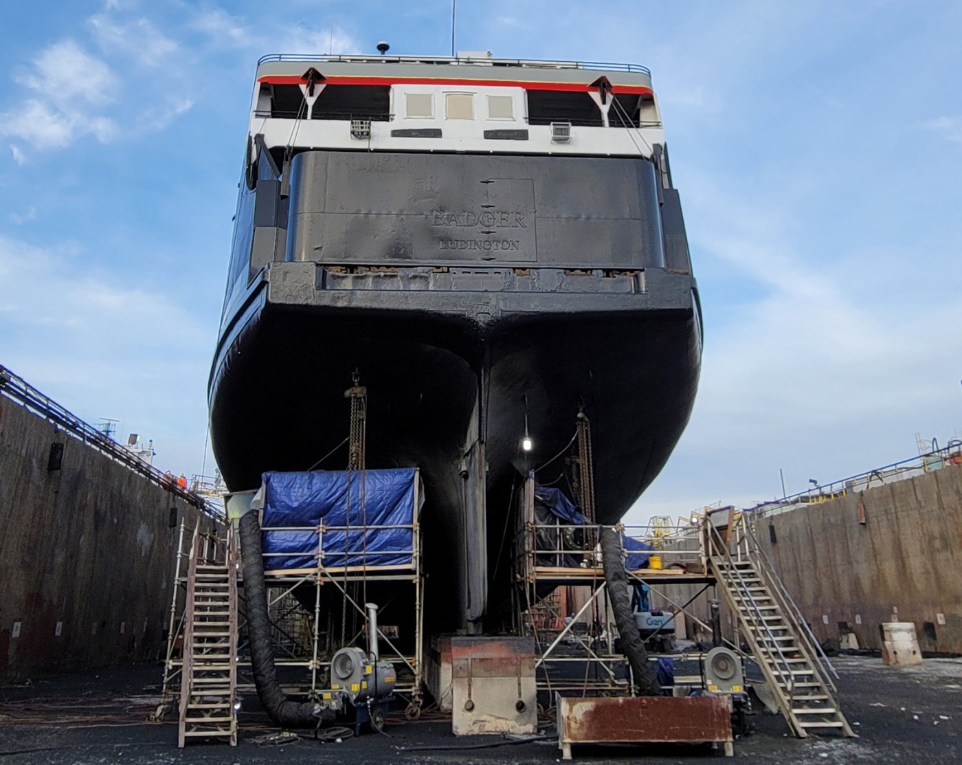 SS Badger To Undergo Repairs In Dry Dock | SS Badger